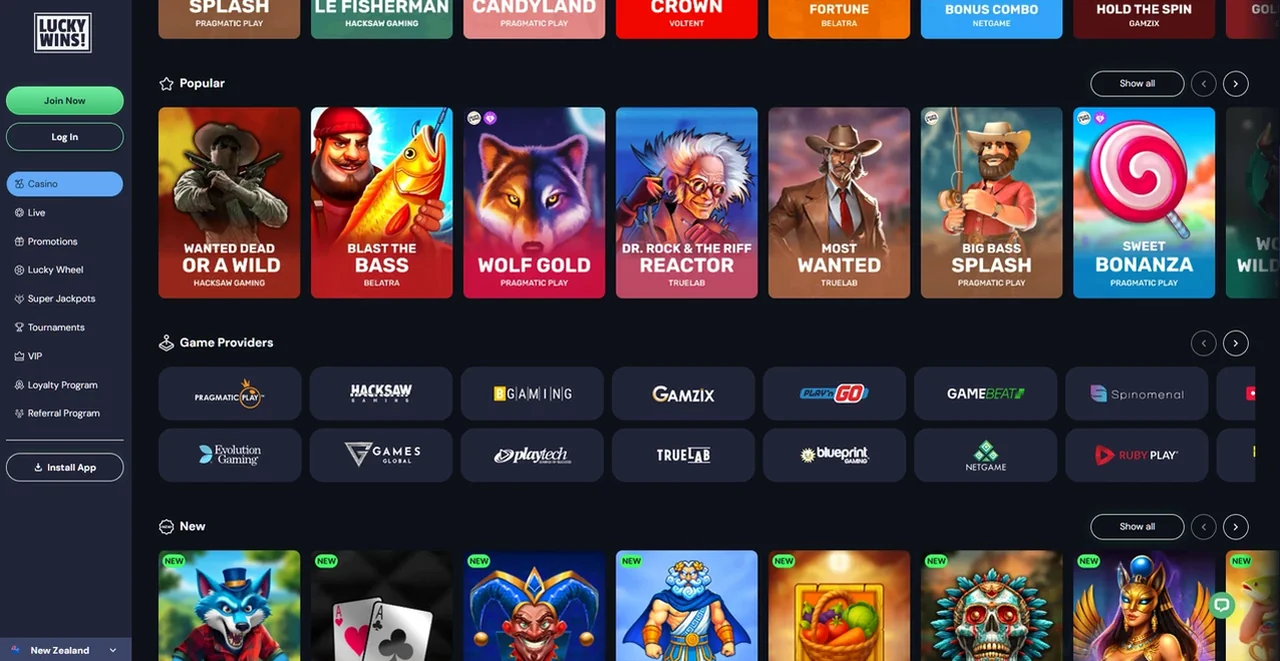 Luckywins Casino Casino